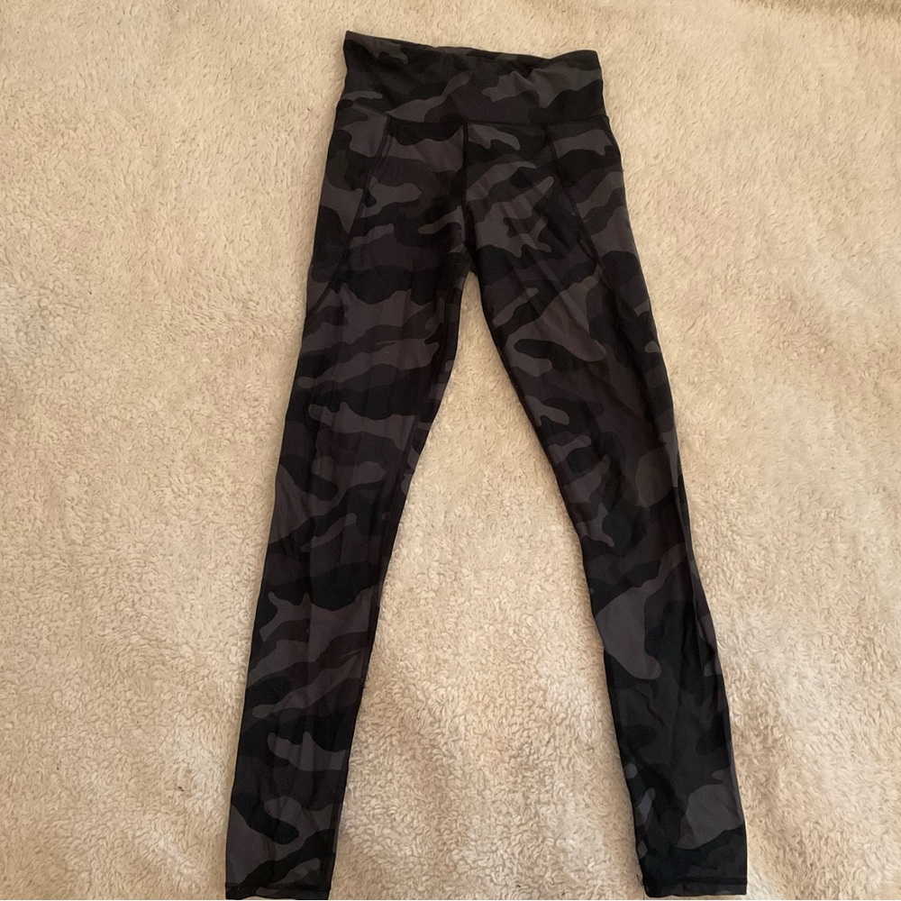 Black Camouflage Leggings